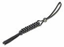 CIVIVI Tied Sphere Paracord Lanyard Black Machined Titanium Bead With Nylon A09A -Civivi - Survivor Hand Precision Knives & Outdoor Gear Store