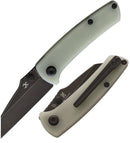 Kansept Knives Little Main Street Folding Knife 2.25" 154CM Steel Blade Jade G10 Handle 2015A7 -Kansept Knives - Survivor Hand Precision Knives & Outdoor Gear Store