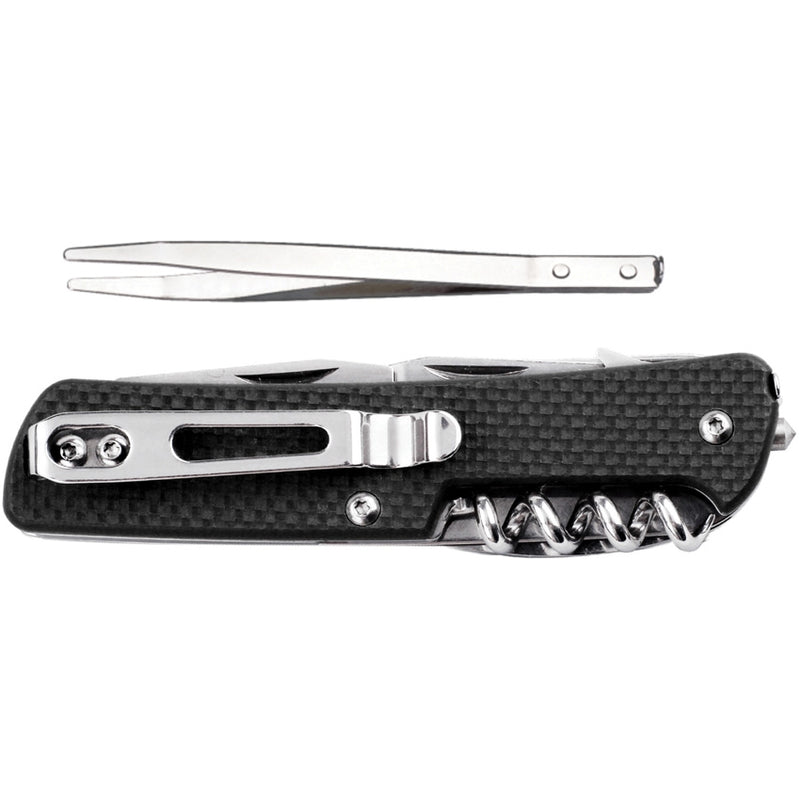 RUIKE M61 Medium Folder Multi Tool 12C27 Steel Blade Black G10 Handle EM61B -RUIKE - Survivor Hand Precision Knives & Outdoor Gear Store