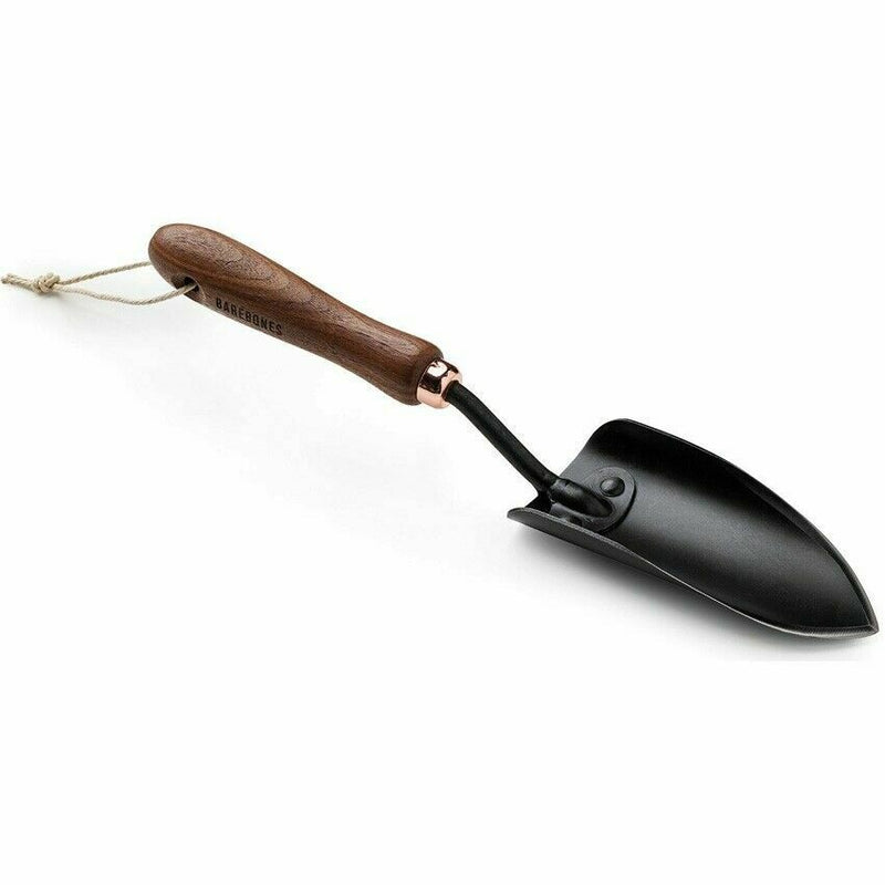 Barebones Living Spade Hand Trowel Knife 6" Rust Stainless Spade Walnut Handle E052 -Barebones Living - Survivor Hand Precision Knives & Outdoor Gear Store