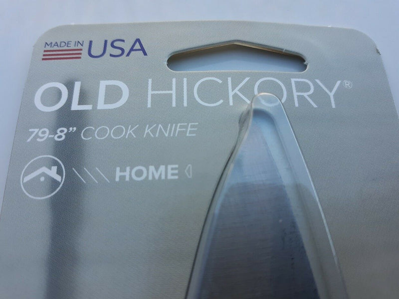 Old Hickory Kitchen Cook Knife 8 ⅛" Carbon Steel Full Tang Blade Hardwood Handle 7045 -Old Hickory - Survivor Hand Precision Knives & Outdoor Gear Store