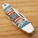 Rough Ryder Lockback Pocket Knife Stainless Steel Blade Stone/Southwest Handle 1747 -Rough Ryder - Survivor Hand Precision Knives & Outdoor Gear Store