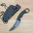 Smith & Wesson M&P Neck Knife 3.75" Stainless karambit Blade Black G10 Handle 995 -Smith & Wesson - Survivor Hand Precision Knives & Outdoor Gear Store