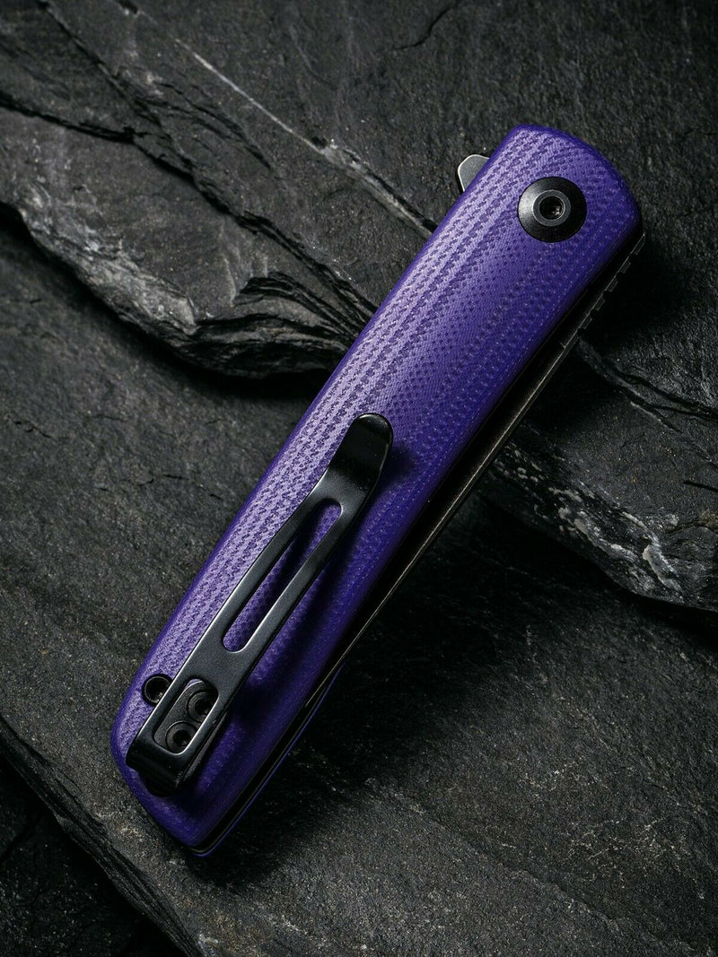 Civivi Bo Linerlock Folding Knife 3" Nitro-V Steel Blade Purple G10 Handle 20009B5 -Civivi - Survivor Hand Precision Knives & Outdoor Gear Store