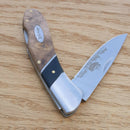 Elk Ridge Lockback Folding Knife 3" 440 Stainless Steel Blade Burl Wood Handle 072D -Elk Ridge - Survivor Hand Precision Knives & Outdoor Gear Store