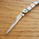 Rough Ryder Toothpick Folding Knife Stainless Steel Blade Stone/Southwest Handle 1748 -Rough Ryder - Survivor Hand Precision Knives & Outdoor Gear Store