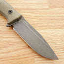 LionSTEEL M5 Fixed Knife 4.5" Sleipner Full Tang Blade Green Micarta Handle -LionSTEEL - Survivor Hand Precision Knives & Outdoor Gear Store