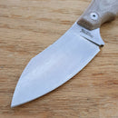 LionSTEEL H1 Skinner Fixed Knife 2.95" M390 Steel Blade Natural Canvas Handle H1CVN -LionSTEEL - Survivor Hand Precision Knives & Outdoor Gear Store