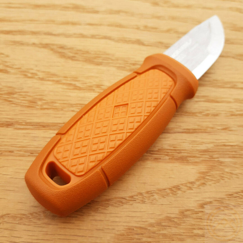 Mora Eldris Fixed Knife 2.5" Stainless Steel Blade Burnt Orange Polymer Handle 02327 -Mora - Survivor Hand Precision Knives & Outdoor Gear Store