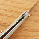 CJRB Ria Linerlock Folding Knife 3" 12C27 Sandvik Steel Blade Jade G10 Handle 1917NTG -CJRB - Survivor Hand Precision Knives & Outdoor Gear Store