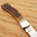 Rough Ryder Lockback Folding Knife 440 Steel Blade Amber Jigged Bone Handle 461 -Rough Ryder - Survivor Hand Precision Knives & Outdoor Gear Store
