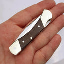 Uncle Henry Schrade Brown Bear Pocket Knife Stainless Blade Woodgrain Handle LB3 -Schrade - Survivor Hand Precision Knives & Outdoor Gear Store