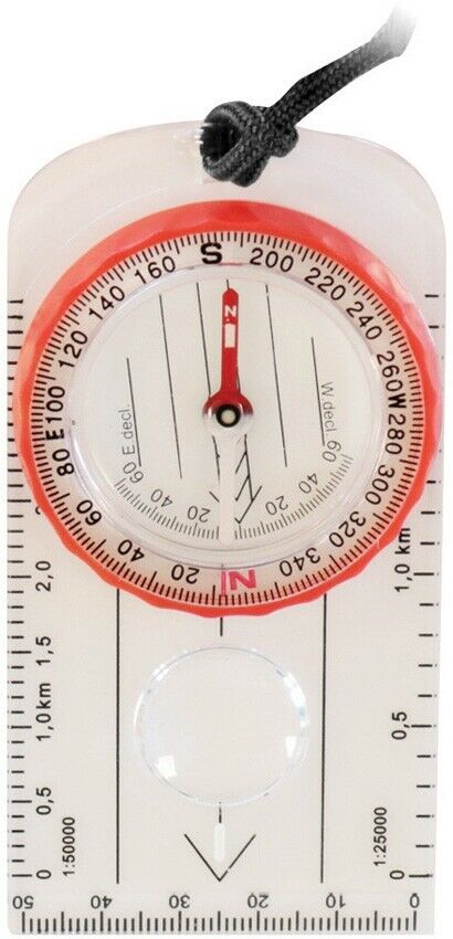 Adventure Medical Deluxe Map Compass Breakaway Lanyard Metric And Imperial Scale 01400028 -Adventure Medical - Survivor Hand Precision Knives & Outdoor Gear Store