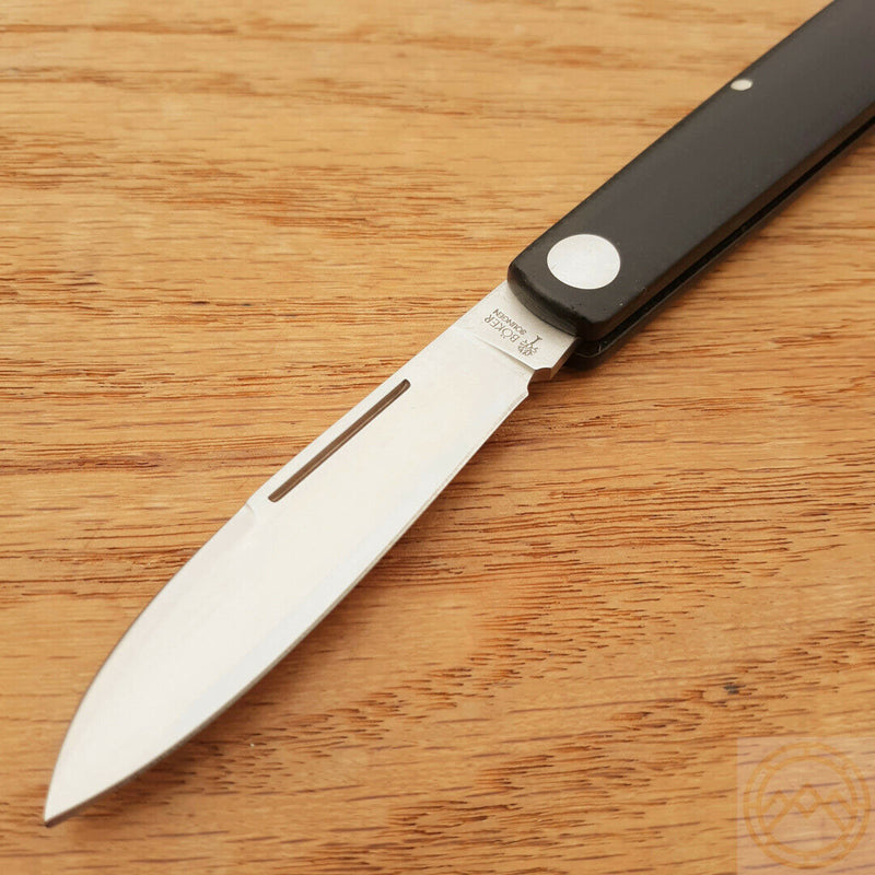 Boker Prime Barlow Folding Knife 2.75" Bohler N690 Steel Blade Black Burlap Micarta Handle 116942 -Boker - Survivor Hand Precision Knives & Outdoor Gear Store