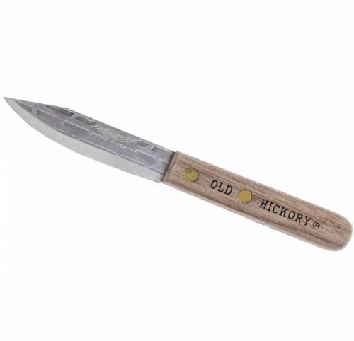 Old Hickory Kitchen Paring Knife 3.25" Carbon Steel Blade Hardwood Handle USA 7533 -Old Hickory - Survivor Hand Precision Knives & Outdoor Gear Store