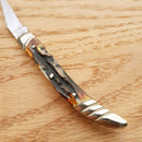 Rough Ryder Folding Knife Damascus Steel Clip Toothpick Blade Stag Bone Handle 2154 -Rough Ryder - Survivor Hand Precision Knives & Outdoor Gear Store