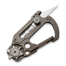 Civivi Polymorph Carabiner Keychain Titanium Multi Tool Bronze Utility Blades 200452 -Civivi - Survivor Hand Precision Knives & Outdoor Gear Store