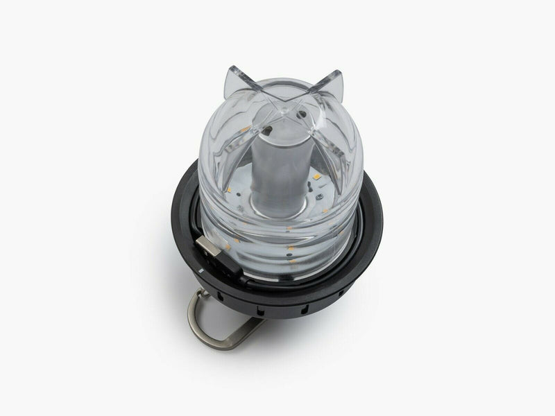 Barebones Living Beacon Hanging Lantern OD 3.75" x 5" Rechargeable Stamped Steel Construction RE233 -Barebones Living - Survivor Hand Precision Knives & Outdoor Gear Store