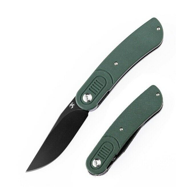 Kansept Knives Reverie Folding Knife 2.91" 154CM Steel Blade Green G10 Handle 2025A2 -Kansept Knives - Survivor Hand Precision Knives & Outdoor Gear Store