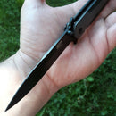 Smith & Wesson M&P Folding Glade Knife Stainless Dagger Blade Gray-Black 1085898 -Smith & Wesson - Survivor Hand Precision Knives & Outdoor Gear Store