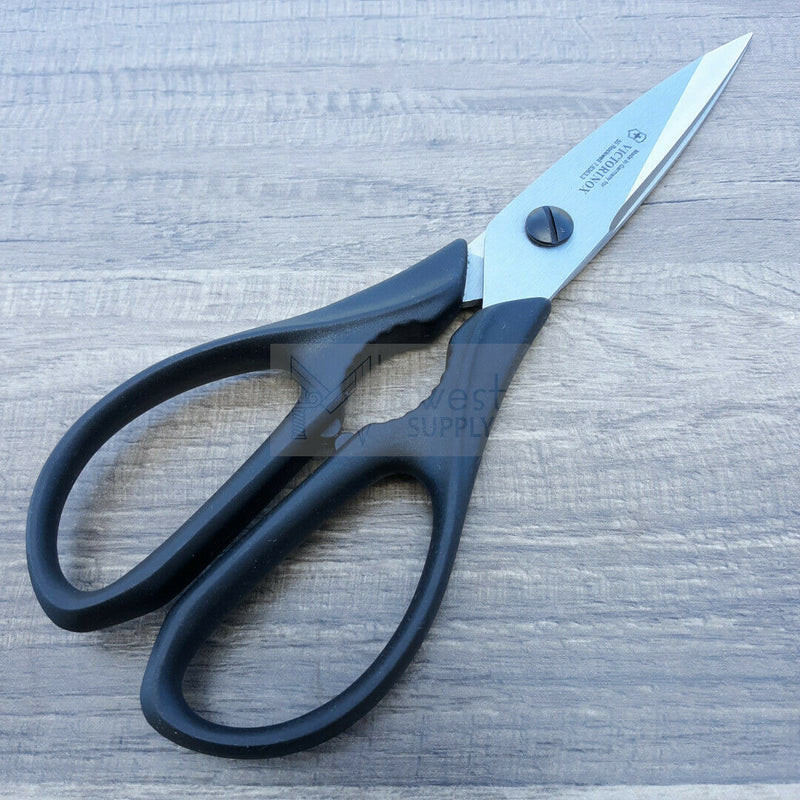 Victorinox Kitchen Shears 4" Stainless Steel Blades Black Polypropylene Handles 763633X2 -Victorinox - Survivor Hand Precision Knives & Outdoor Gear Store