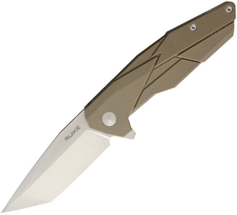 RUIKE P138 Linerlock Folding Knife 3.5" 14C28N Sandvik Stainless Steel Blade G10 Handle P138W -RUIKE - Survivor Hand Precision Knives & Outdoor Gear Store