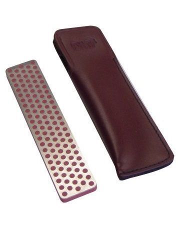 DMT Pocket Hone 4 X 7/8" Diamond Knife Sharpener Fine Grit w/Leather Pocket Sheath TW4F -DMT - Survivor Hand Precision Knives & Outdoor Gear Store