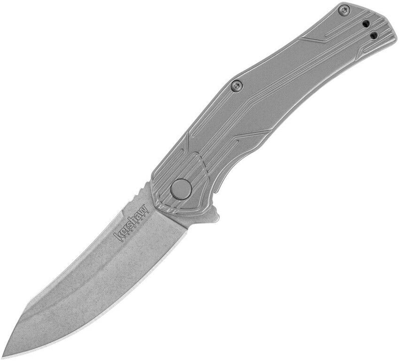 Kershaw Husker Framelock Folding Knife 3.00" 8Cr13MoV Steel Blade Stainless Handle 1380 -Kershaw - Survivor Hand Precision Knives & Outdoor Gear Store