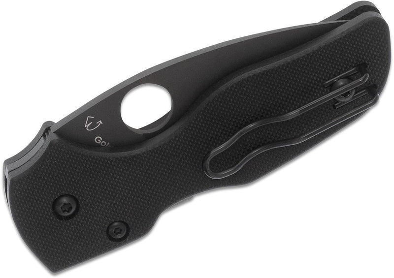 Spyderco Lil Native Folding Knife 2.38" CPM S30V Blade Black G10 Handle C230GPBBK -Spyderco - Survivor Hand Precision Knives & Outdoor Gear Store