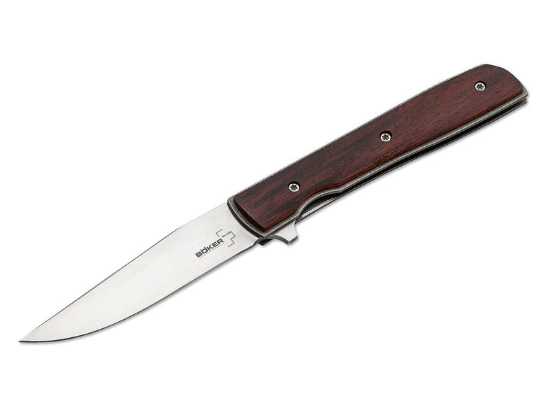 Boker Plus Urban Trapper Folding Knife 3" VG-10 Steel Blade Cocobolo Wood Handle 01BO784 -Boker Plus - Survivor Hand Precision Knives & Outdoor Gear Store