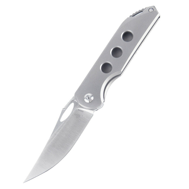 Kizer Cutlery Assassian Framelock Folding Knife 3.15" CPM S35VN Steel Blade Titanium Handle 3549A2 -Kizer Cutlery - Survivor Hand Precision Knives & Outdoor Gear Store