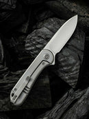 We Knife Co Elementum Framelock Folding Knife 3" CPM-20CV Steel Blade Titanium Handle 18062X1 -We Knife Co - Survivor Hand Precision Knives & Outdoor Gear Store