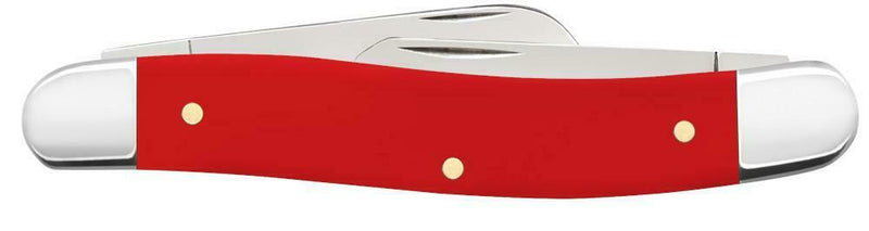 Case XX BSA Stockman Pocket Knife Stainless Steel Blades Red Synthetic Handle 18062 -Case Cutlery - Survivor Hand Precision Knives & Outdoor Gear Store