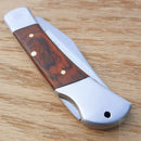 Elk Ridge Lockback Folding Knife 2.25" 440 Stainless Blade Pakkawood Handle 123W -Elk Ridge - Survivor Hand Precision Knives & Outdoor Gear Store