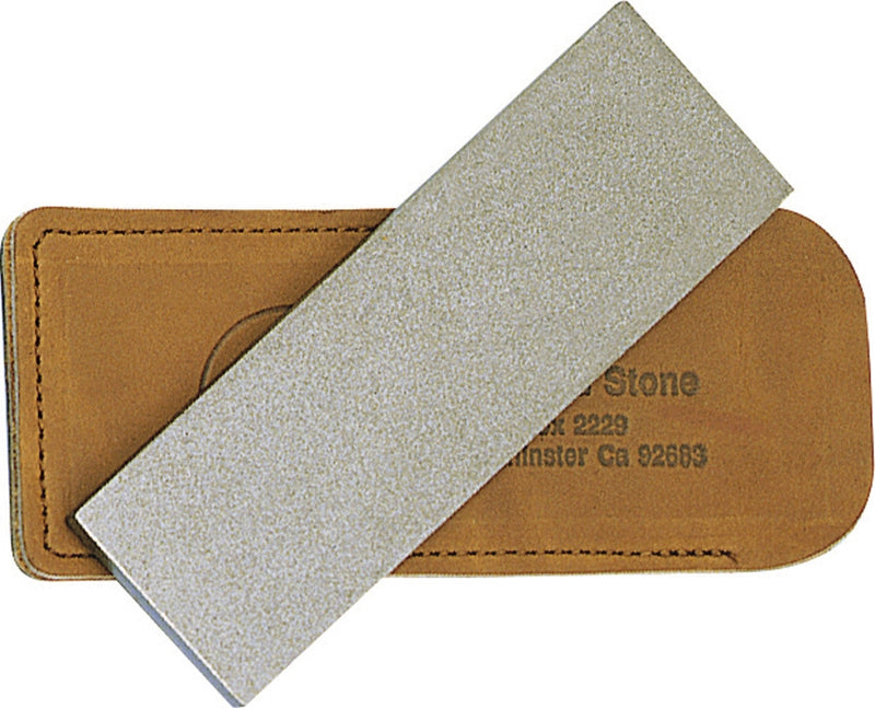 EZE-LAP Diamond Sharpening Stone Fine Grit Measures 2" x 6" Leather Storage Pouch L66F -EZE-Lap - Survivor Hand Precision Knives & Outdoor Gear Store