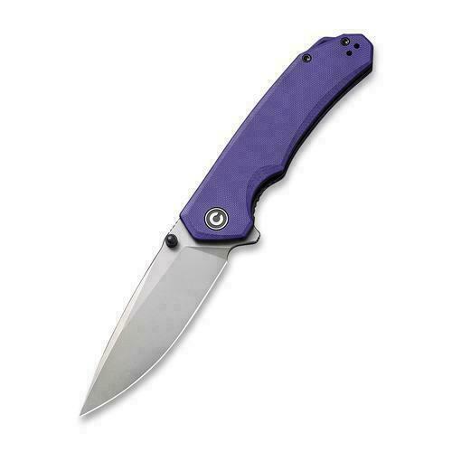 Civivi Brazen Linerlock Folding Knife 3.5" 14C28N Sandvik Steel Blade Purple G10 Handle 2102A -Civivi - Survivor Hand Precision Knives & Outdoor Gear Store