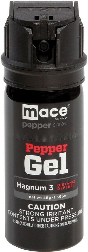 Mace Magnum 3 Pepper Gel Belt Clip Flip -Top Safety Cap 18ft Twenty Bursts Max 80535 -Mace - Survivor Hand Precision Knives & Outdoor Gear Store