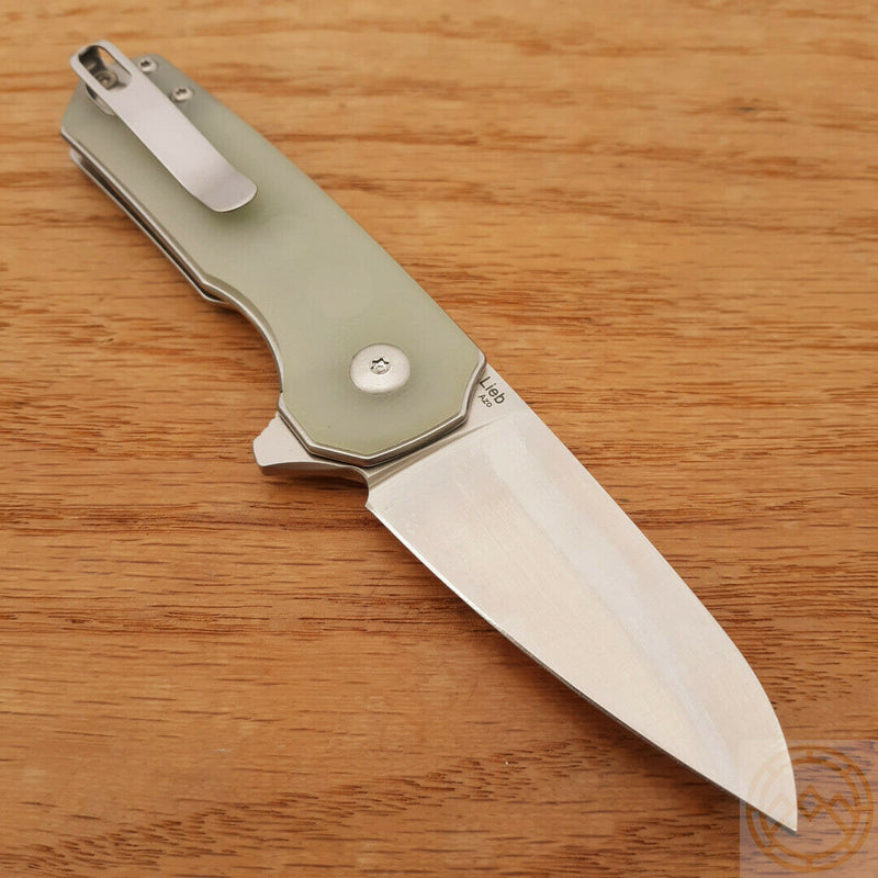 Kizer Cutlery Lieb Linerlock Folding Knife 2.5" N690 Steel Blade G10 Handle V2541N2 -Kizer Cutlery - Survivor Hand Precision Knives & Outdoor Gear Store