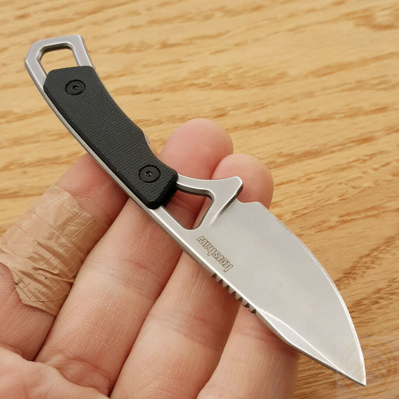 Kershaw Brace Fixed Knife 2" 8Cr13MoV Steel Full Tang Blade Glass Filled Nylon Handle 2085 -Kershaw - Survivor Hand Precision Knives & Outdoor Gear Store