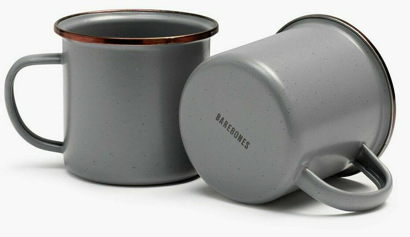 Barebones Living Enamel Espresso Cup Set Stainless Steel Construction E375 -Barebones Living - Survivor Hand Precision Knives & Outdoor Gear Store