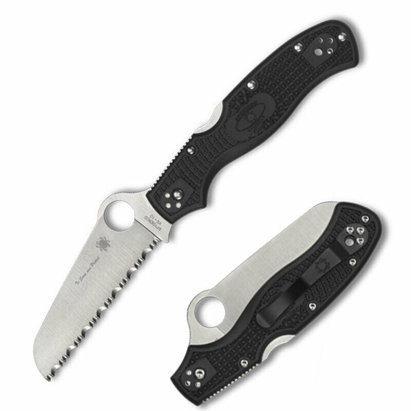 Spyderco Rescue 3 Lightweight Folding Knife 3.57" VG-10 Steel Blade FRN Handle 14FSBKRD3 -Spyderco - Survivor Hand Precision Knives & Outdoor Gear Store