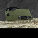 Kizer Cutlery Cyber Folding Knife 2.16 Bohler M390 Steel Blade, Green G10 Handle V2563A1 -Kizer Cutlery - Survivor Hand Precision Knives & Outdoor Gear Store