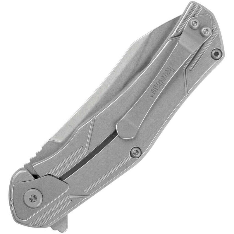 Kershaw Husker Framelock Folding Knife 3.00" 8Cr13MoV Steel Blade Stainless Handle 1380 -Kershaw - Survivor Hand Precision Knives & Outdoor Gear Store