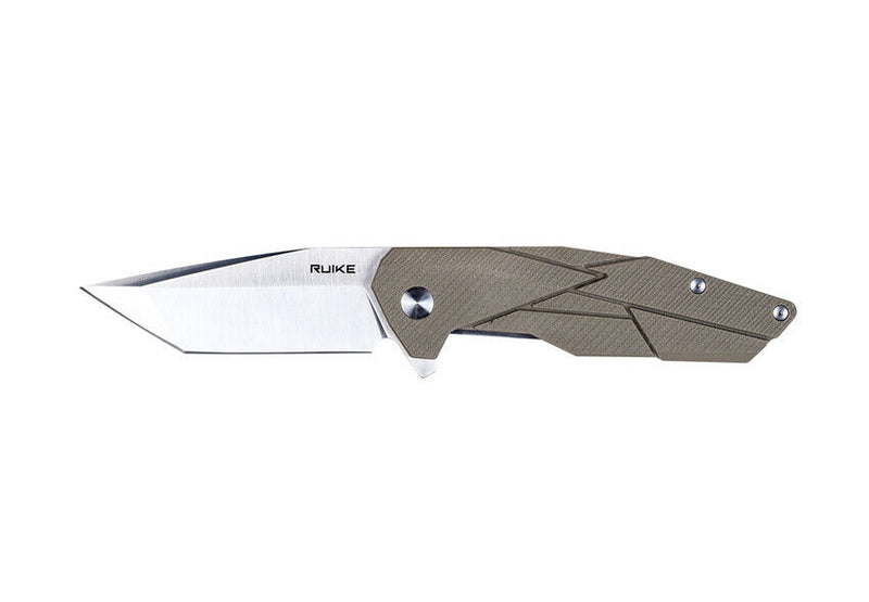 RUIKE P138 Linerlock Folding Knife 3.5" 14C28N Sandvik Stainless Steel Blade G10 Handle P138W -RUIKE - Survivor Hand Precision Knives & Outdoor Gear Store