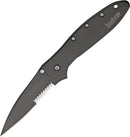 Kershaw Leek A/O Folding Knife 3" 14C28N Steel Blade Black Stainless Handle 1660CKTST -Kershaw - Survivor Hand Precision Knives & Outdoor Gear Store