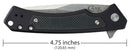 Case XX Marilla Folding Knife 3.75" S35VN Steel Blade Black Aluminum/G10 Handle 25880 -Case Cutlery - Survivor Hand Precision Knives & Outdoor Gear Store