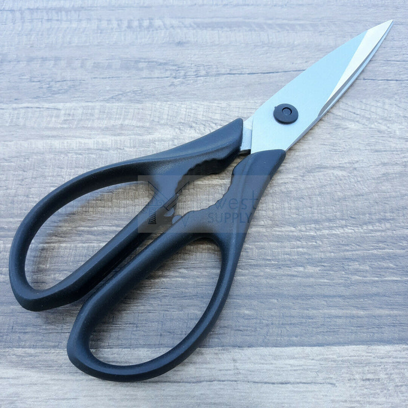 Victorinox Kitchen Shears 4" Stainless Steel Blades Black Polypropylene Handles 763633X2 -Victorinox - Survivor Hand Precision Knives & Outdoor Gear Store