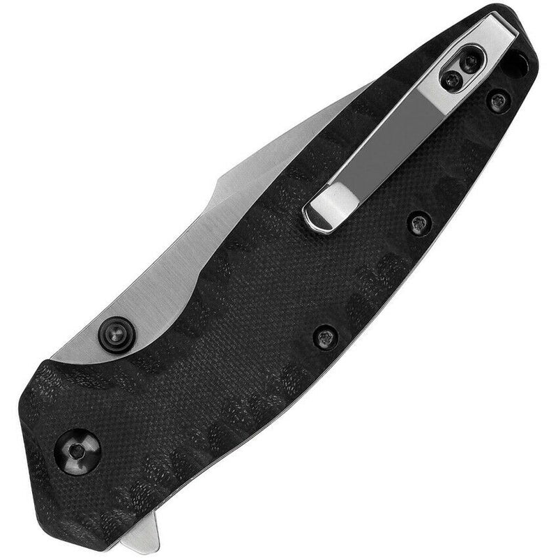 RUIKE P843 Linerlock Folding Knife 3.75" Sandvik 14C28N Steel Blade Black G10 Handle P843B -RUIKE - Survivor Hand Precision Knives & Outdoor Gear Store