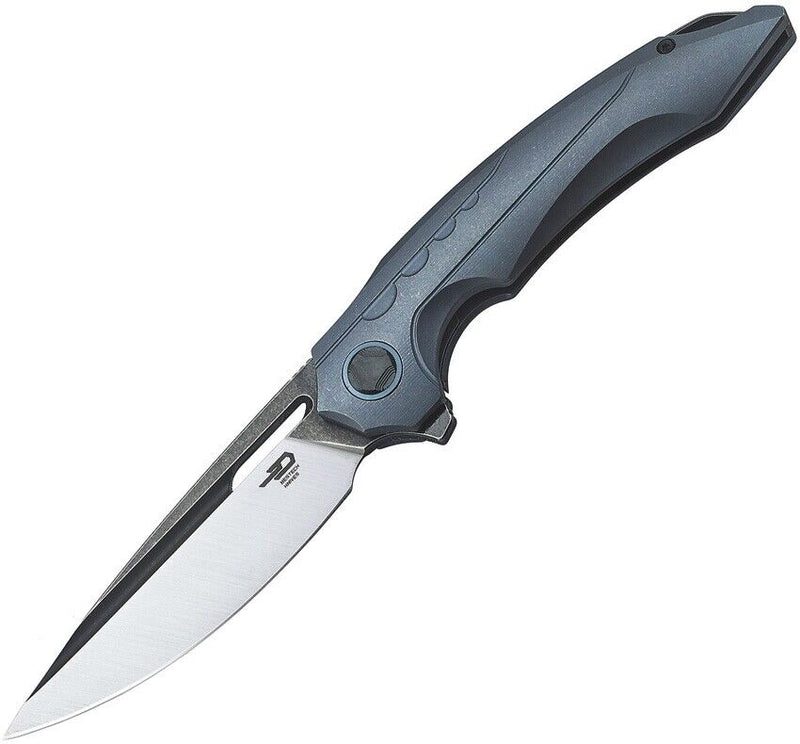 Bestech Knives Ornetta Folding Knife 3.63" Bohler M390 Steel Blade Blue Titanium Handle 1811C -Bestech Knives - Survivor Hand Precision Knives & Outdoor Gear Store