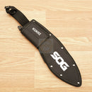 SOG Machete Fixed Knife 12" 3Cr13 Steel Kukri Blade Thermoplastic Rubber Handle MC11N -SOG - Survivor Hand Precision Knives & Outdoor Gear Store